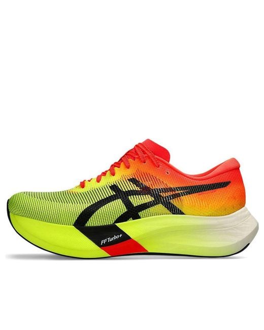 Asics Yellow Metaspeed Edge 'Paris' for men