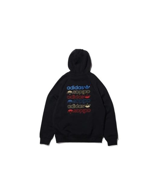 Adidas Blue Adicolor Hoodie for men