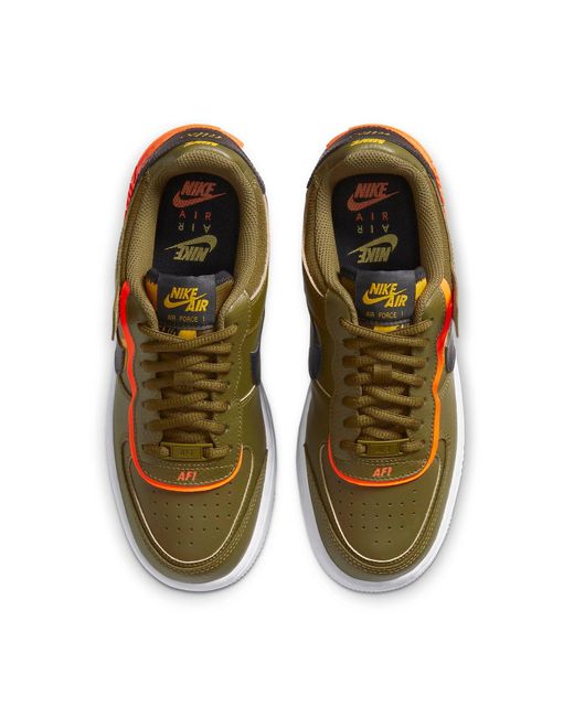 Nike Brown (Wmns) Air Force 1 Shadow Flak'
