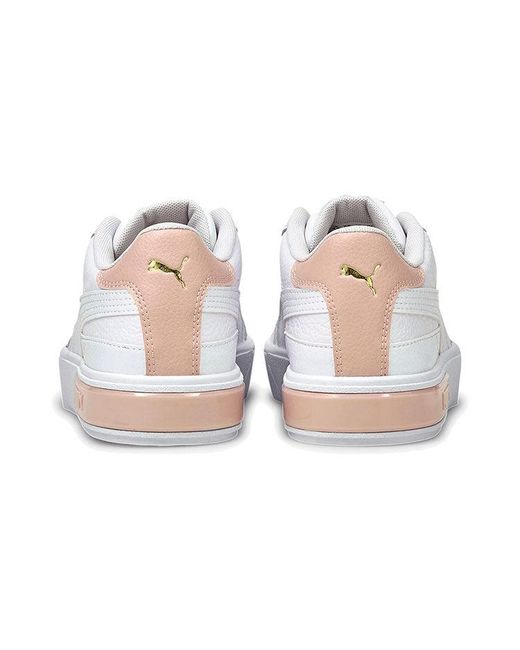 PUMA White (Wmns) Cali Star Peachskin'