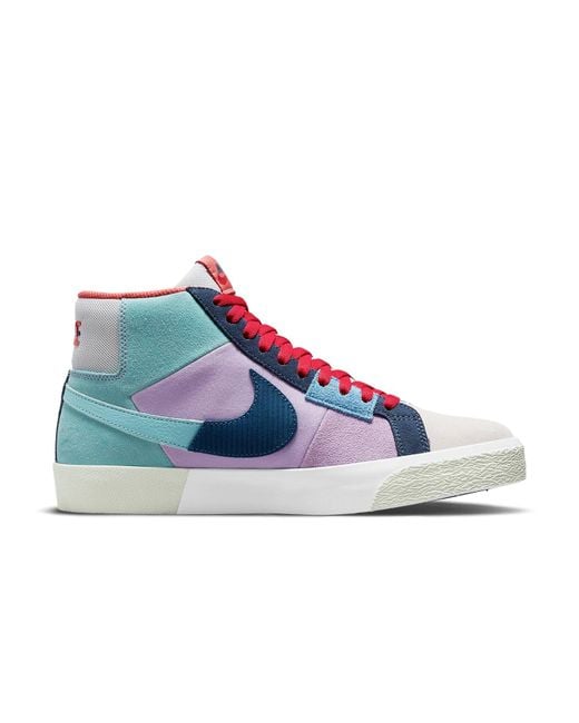 Nike Blue Zoom Blazer Mid Premium Sb 'Mosaic Pack for men
