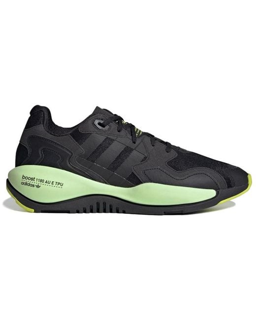 Adidas Blue Zx Alkyne Semi Solar' for men
