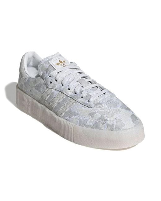 Adidas White (Wmns) Sambarose Camo'