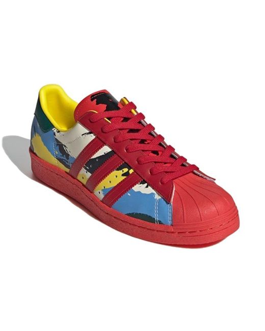 Adidas Red Originals Superstar 80S Ac for men