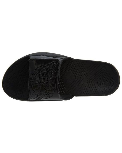 Nike Black Hydro 7 Slide 'Triple' for men