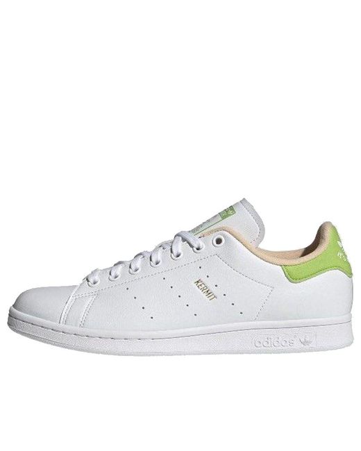 Adidas White Disney X Stan Smith 'Miss Piggy & Kermit' for men