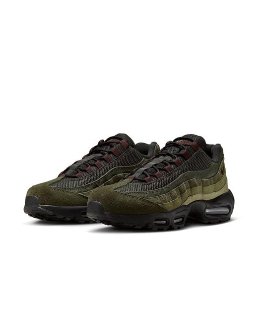 Nike Black Air Max 95 Earth' for men