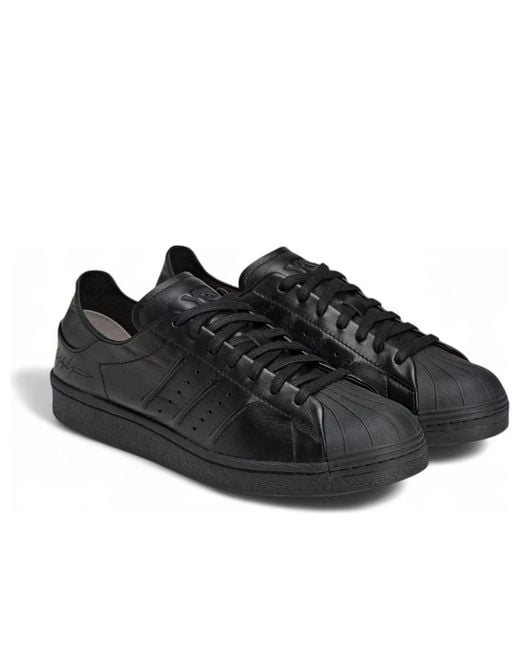 Adidas Black Y-3 Superstar for men