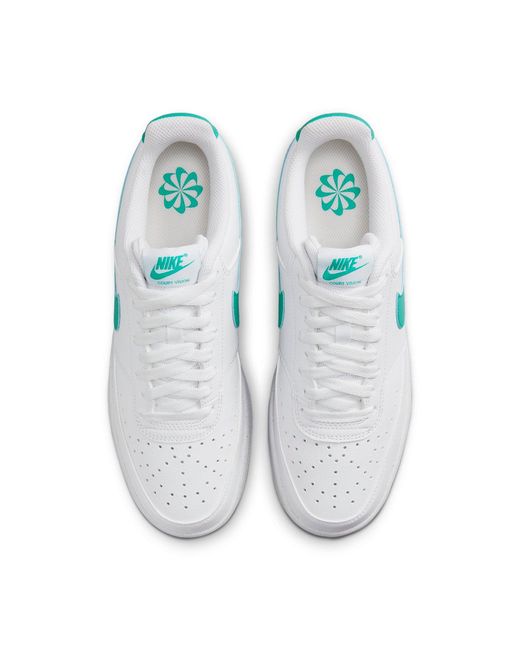 Nike White Court Vision Low Next Nature Clear Jade' for men