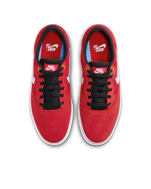 Nike Red Sb Chron 2 Skate Shoes 'University' for men