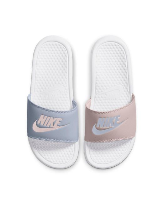 Nike Pink (Wmns) Benassi Jdi Slides 'Ghost Barely Rose'