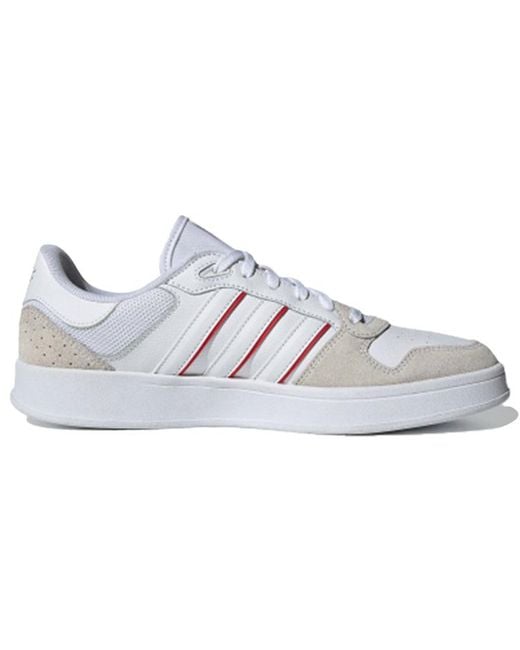 Adidas White Breaknet Plus for men