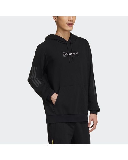 Adidas Blue Neo Fav Dec Hd Casual Sports Pullover for men