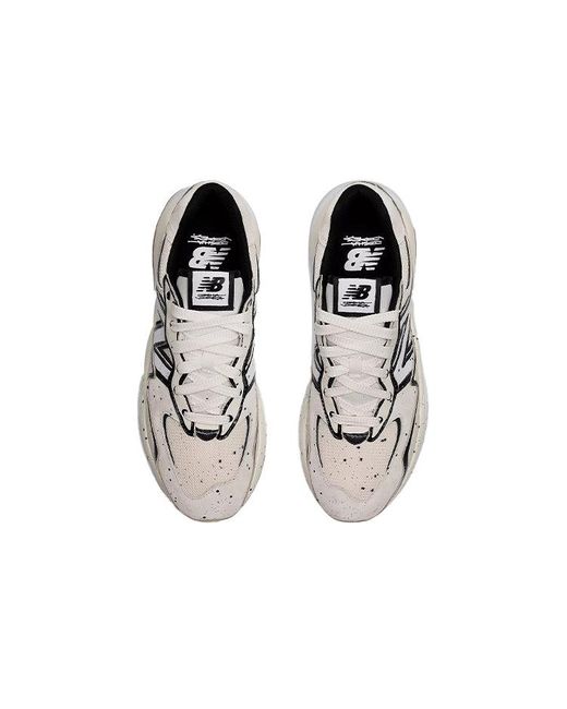 New Balance White Joshua Vides X 57/40 'Angora Splatter' for men