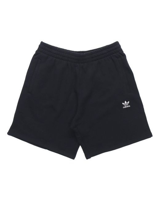 Adidas Black Originals Essential Short Logo Shorts for men