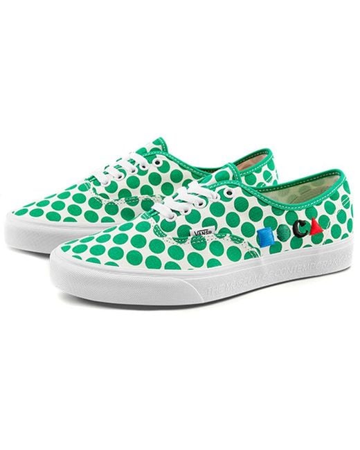 Vans Green Moca X Authentic 'Logo' for men