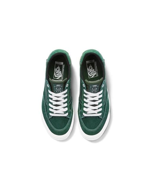 Vans Green Berle Pro Retro Low Tops Casual Skateboarding Shoes for men