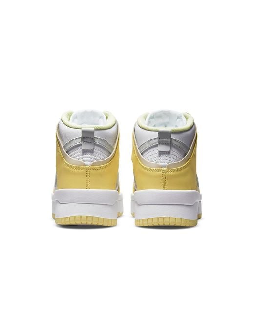 Nike Metallic (Wmns) Dunk High Up Citron Tint'