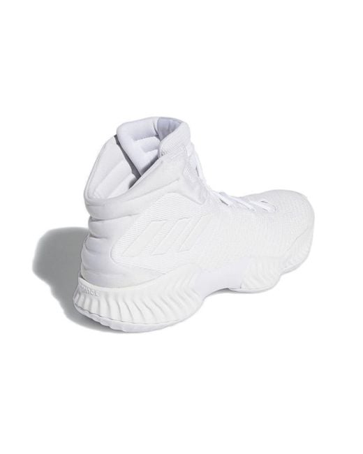 Adidas White Pro Bounce 2018 Sneakers 'Cloud' for men