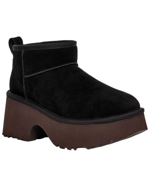 Ugg Black (Wmns) Classic Ultra Mini New Heights