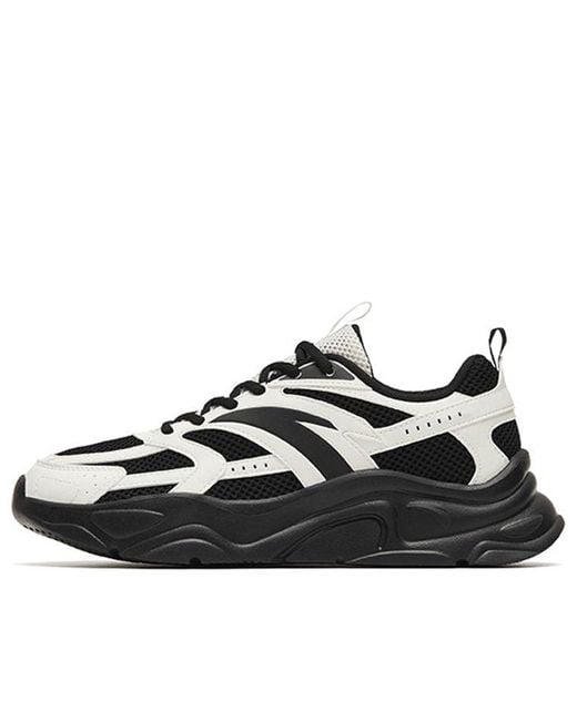 Anta Black (Wmns) Life Series Lightweight Casual Sneakers