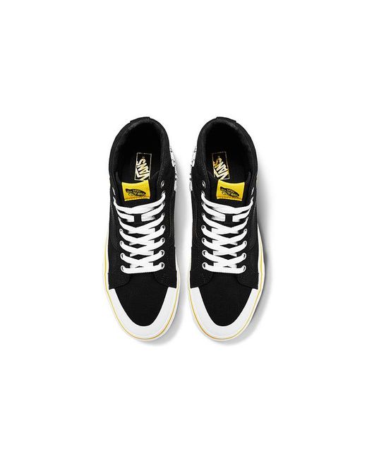 Vans Black National Geographic X Sk8-Hi Reissue 138 'Logo' for men