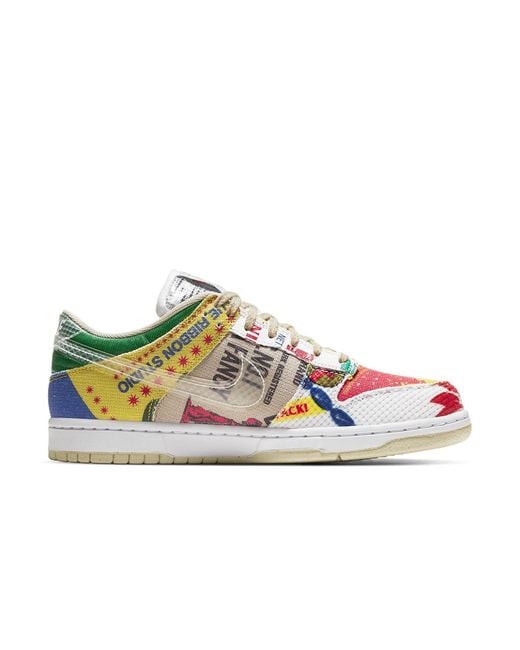 Nike Blue Dunk Low 'City Market' for men