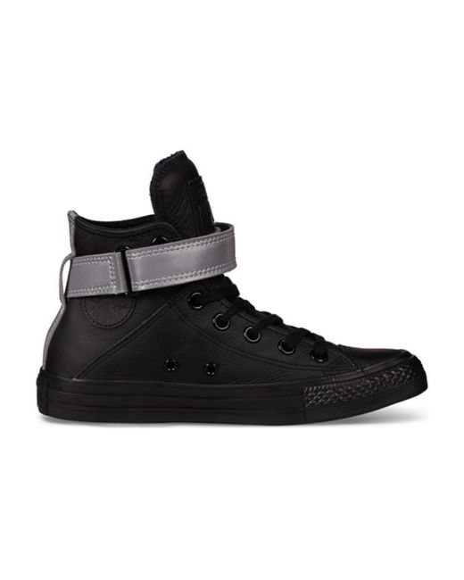 Converse Black (Wmns) Chuck Taylor All Star Brea Hi 'Reflective'