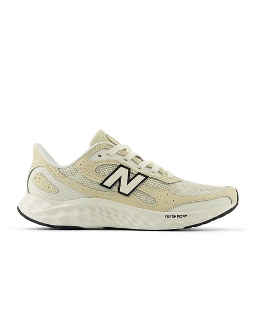 New Balance White Fresh Foam Arishi V4 'Angora With Sandstone And' for men