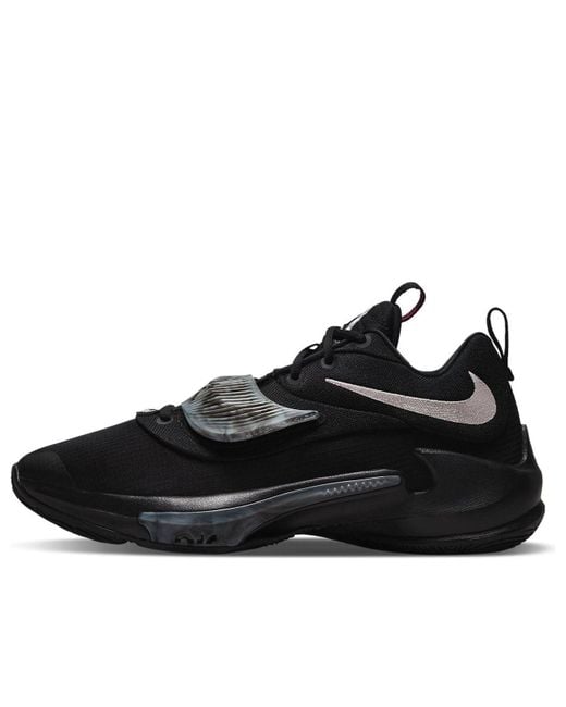 Nike Black Zoom Freak 3 Ep Metallic' for men