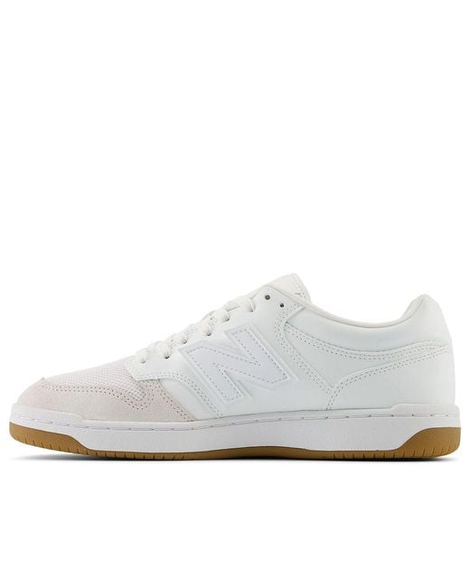 New Balance White Adult Bb480 V1 Court Sneaker for men