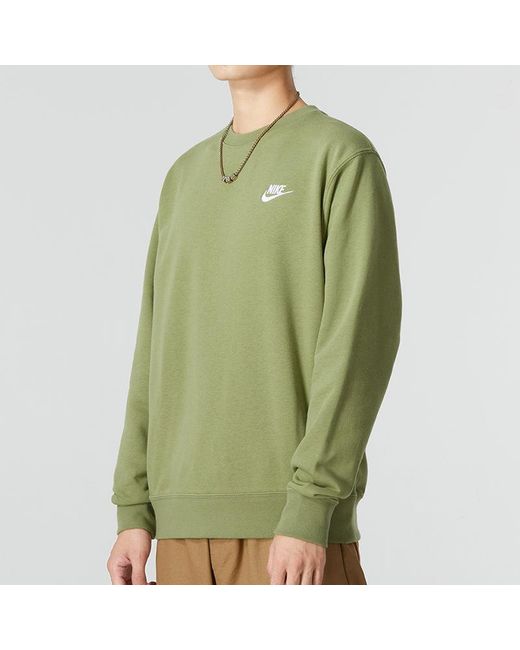 Nike Green M Nsw Club Crw Ft 'Avocado' for men