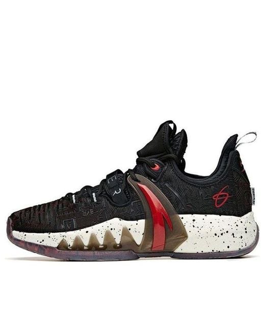 Anta Black Gh2 Gordon Hayward Shoes 'Hyperx' for men