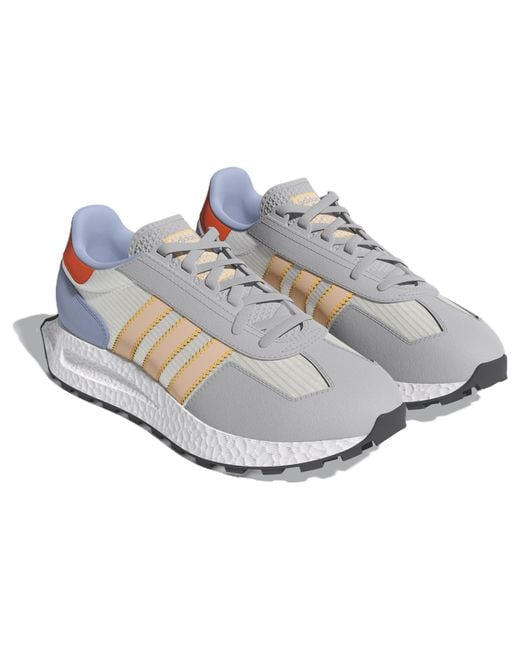 Adidas White Retropy E5 Shoes Dawn' for men