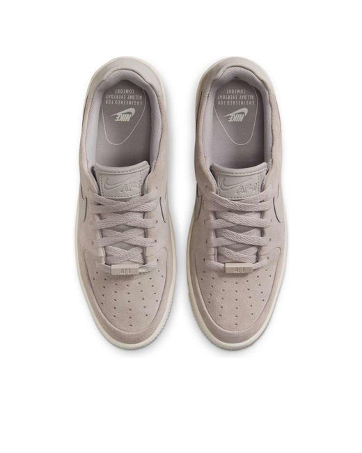 Nike White (Wmns) Air Force 1 Sage Low 'College Pale Ivory'