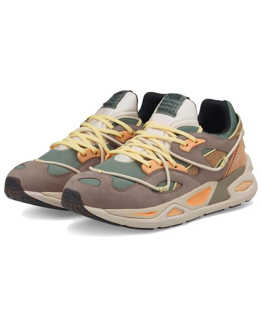 PUMA Gray Trc Blaze X Market 'Flint Laurel Wreath'