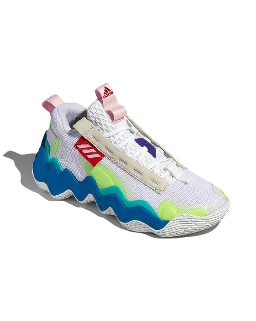 Adidas Blue Exhibit B Wear-Resistant Non-Slip for men