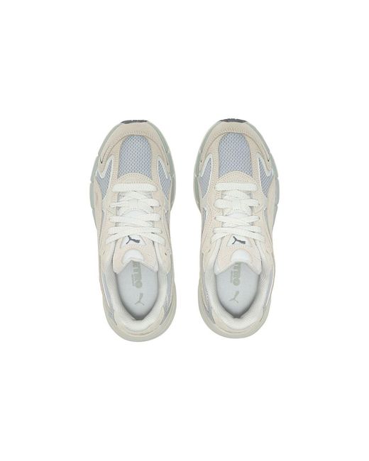 PUMA White Teveris Nitro 'Harbor Mist Vapor'