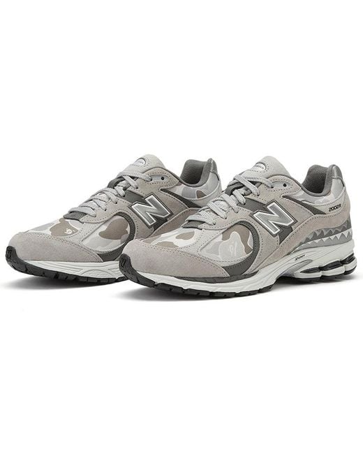 New Balance White X A Bathing Ape 2002R 'Apes Together Strong for men