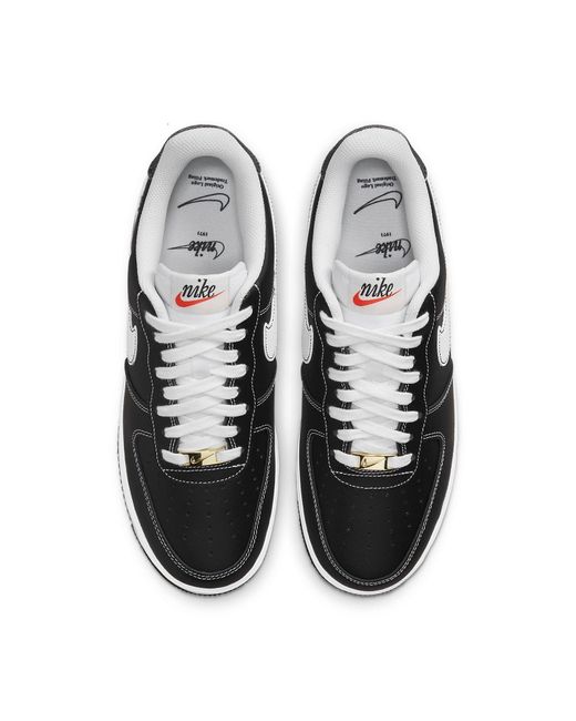 Nike Black Air Force 1 '07 'First Use for men