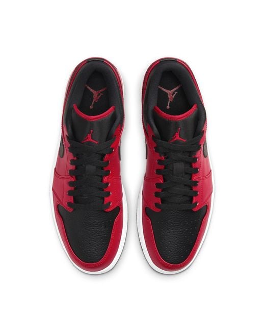Nike 1 Low 'Reverse Bred Pebbled Swoosh' for men