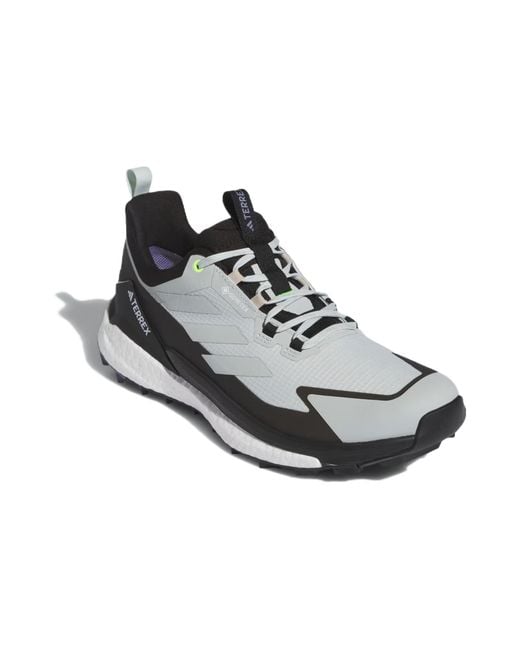 Adidas Black Terrex Free Hiker 2.0 Low Gore-Tex 'Wonder Lemon' for men