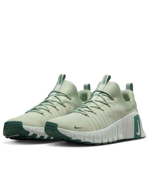 Nike Green Free Metcon 6 'Jade Horizon Vintage' for men