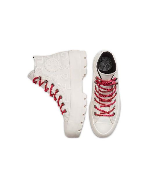 Converse White (Wmns) Chuck Taylor All Star Lugged Winter High Gtx 'Egret Prime'