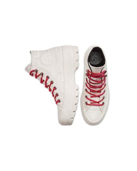 Converse White (Wmns) Chuck Taylor All Star Lugged Winter High Gtx 'Egret Prime'