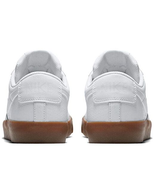 Nike White Blazer Low Le 'Gum Med' for men