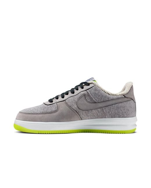 Nike Gray Lunar Force 1 Loop Qs for men