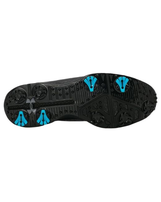 Under Armour Black Charged Draw 2 Golf Wide Steel' for men