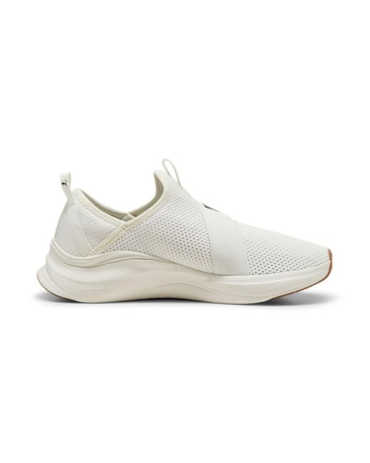 PUMA White (Wmns) Softride Harmony Slip-On 'Warm'