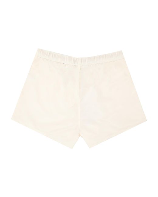 Fear Of God Natural Fw23 Running Shorts 'Cloud Dancer' for men